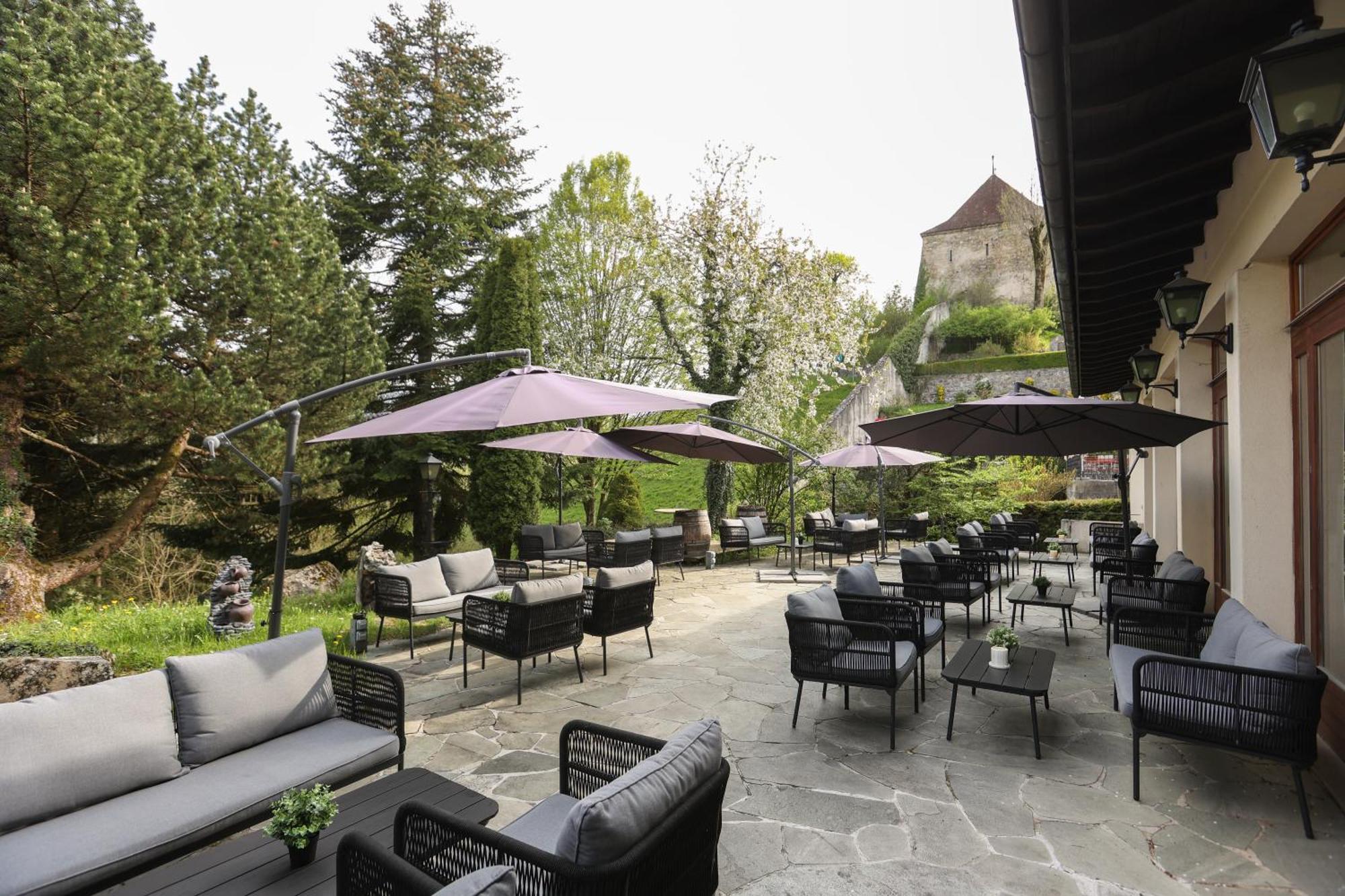 Le Saint Georges Hotel Gruyeres Exterior foto