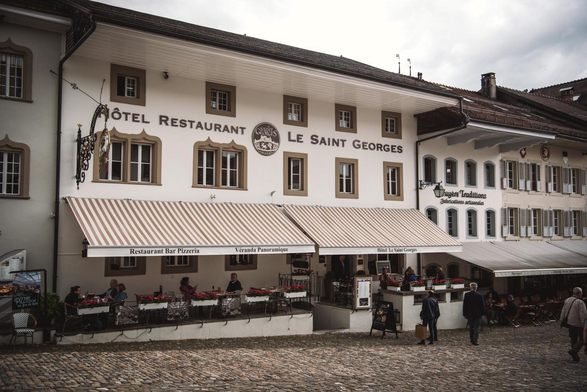 Le Saint Georges Hotel Gruyeres Exterior foto